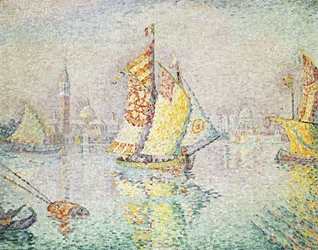 La voile jaune, Venise, 1904